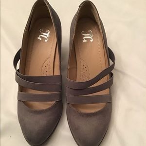 Grey Pumps Size 8